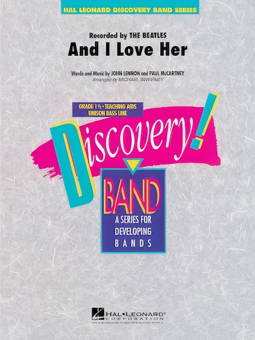 And I Love Her (Concert Band - Score and Parts)