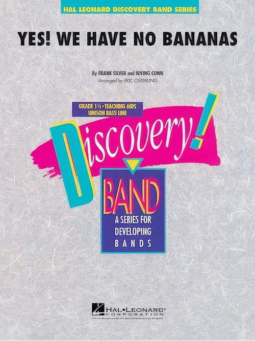 Yes! We Have No Bananas (Concert Band - Score and Parts)