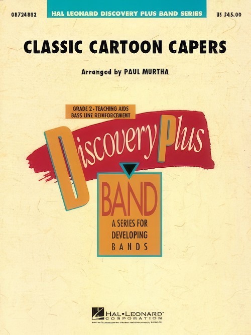 Classic Cartoon Capers (Concert Band - Score and Parts)