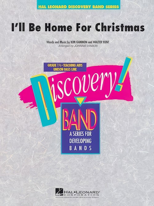 I'll Be Home for Christmas (Concert Band - Score and Parts)