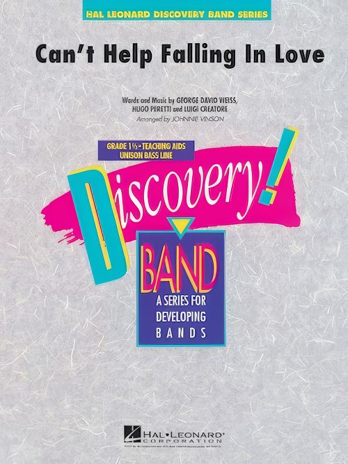 Can't Help Falling in Love (Concert Band - Score and Parts)