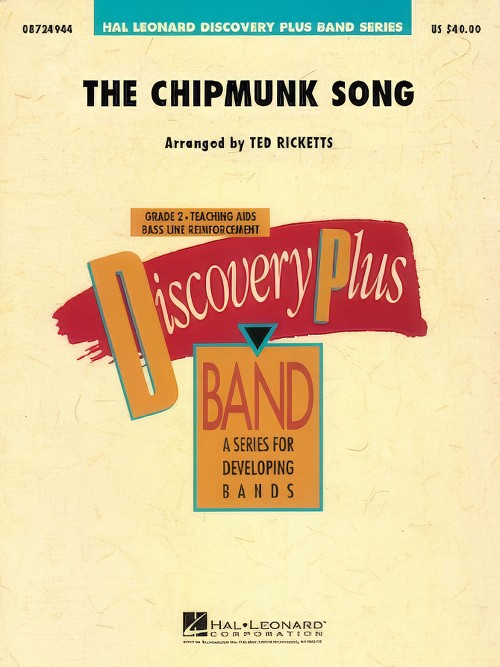 The Chipmunk Song (Concert Band - Score and Parts)