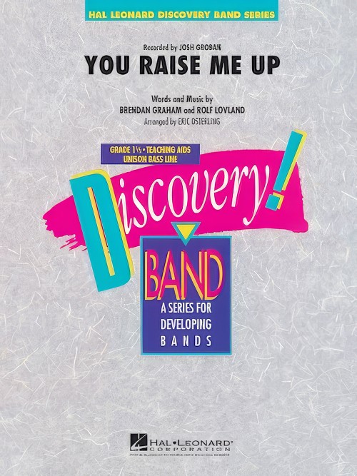 You Raise Me Up (Concert Band - Score and Parts)