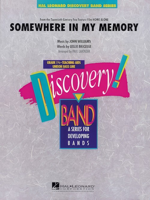 Somewhere in My Memory (from Home Alone) (Concert Band - Score and Parts)