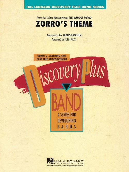 Zorro's Theme (Concert Band - Score and Parts)