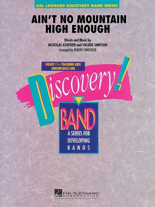 Ain't No Mountain High Enough (Concert Band - Score and Parts)