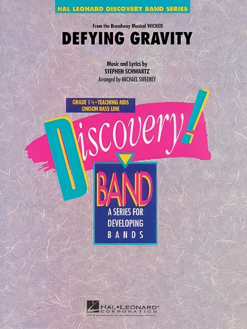 Defying Gravity (Concert Band - Score and Parts)