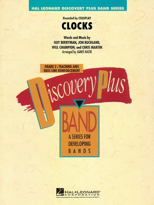 Clocks (Concert Band - Score and Parts)