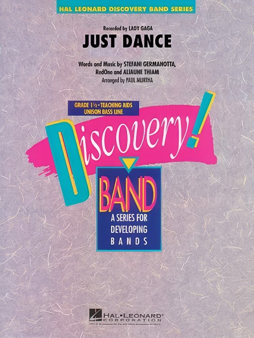 Just Dance (Concert Band - Score and Parts)