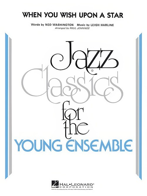 When You Wish Upon a Star (Jazz Ensemble - Score and Parts)