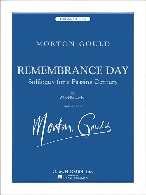 Remembrance Day (Concert Band - Score and Parts)