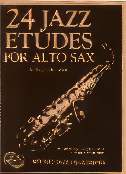 24 JAZZ ETUDES FOR ALTO SAX (Book)