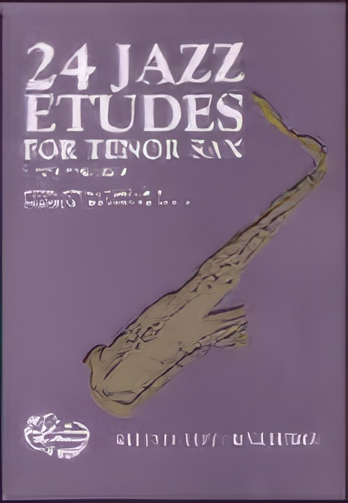 24 JAZZ ETUDES FOR TENOR SAX (Book)