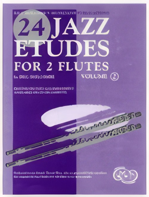 24 JAZZ ETUDES FOR FLUTE DUET Vol.2 (Book)