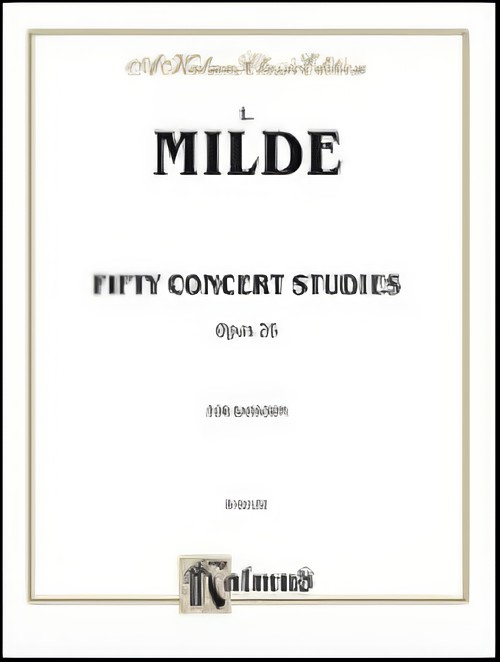 50 CONCERT STUDIES Op.26 (Bassoon)