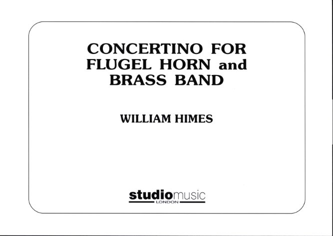 Concertino for Flugel Horn (Brass Band - Score only)