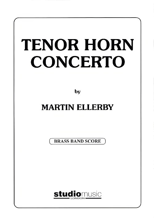 Tenor Horn Concerto (Brass Band - Score only)