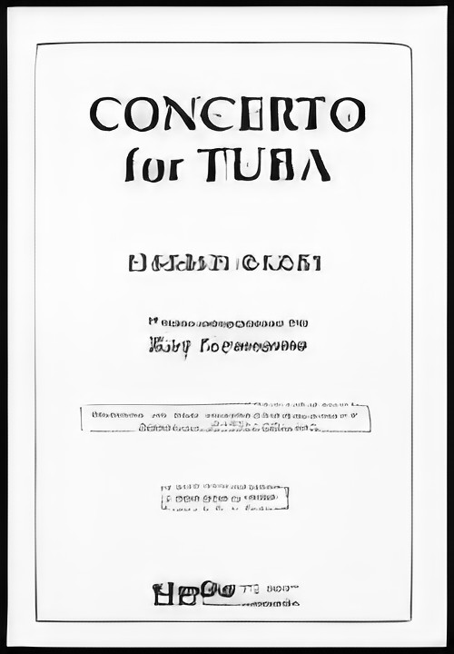 CONCERTO FOR TUBA (Darrol Barry)