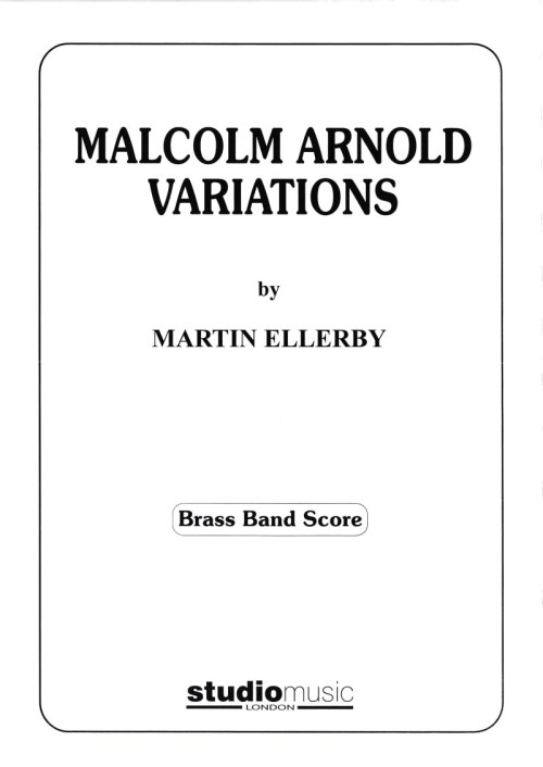 Malcolm Arnold Variations (Brass Band - Score only)