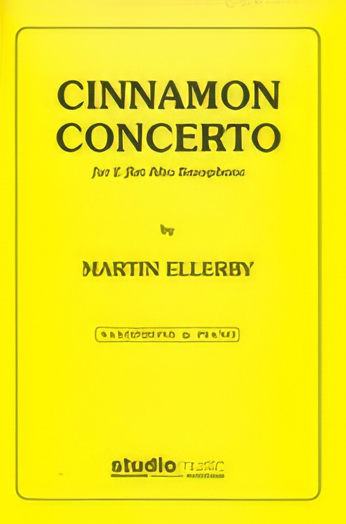 CINNAMON CONCERTO (Alto Sax)