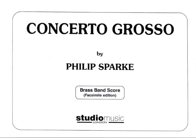 Concerto Grosso (Brass Quartet with Brass Band - Score and Parts)