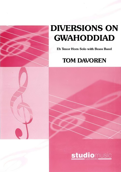 DIVERSIONS ON GWAHODDIAD (E flat Tenor Horn/Brass Band)