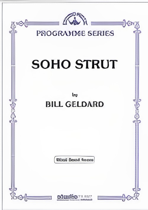 SOHO STRUT (Programme Concert Band Extra Score)