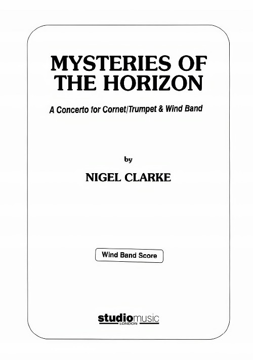 Mysteries of the Horizon (Trumpet Solo with Concert Band - Score only)