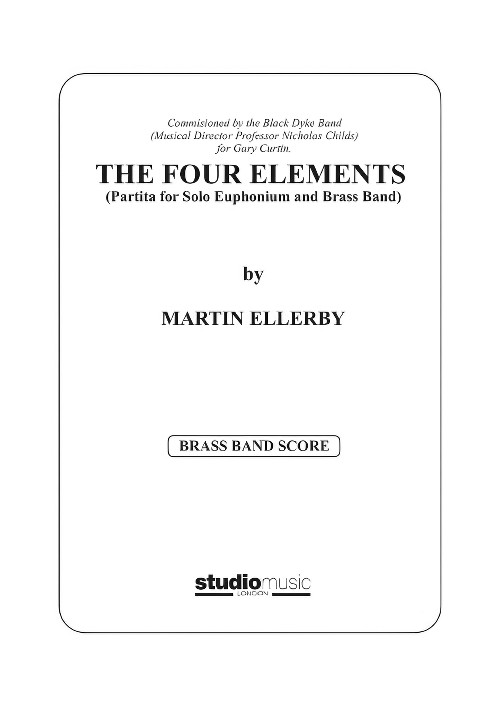 The Four Elements (Euphonium Solo with Brass Band - Score only)