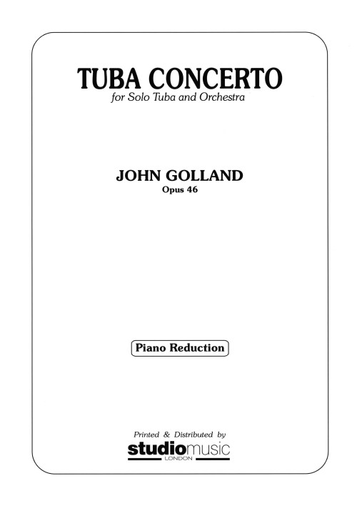 Tuba Concerto (Tuba Solo with Piano Accompaniment)