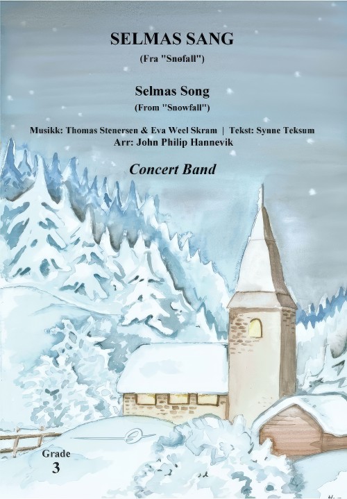 Selmas sang fra Snfall (Selmas Song from Snowfall) (Concert Band - Score and Parts)