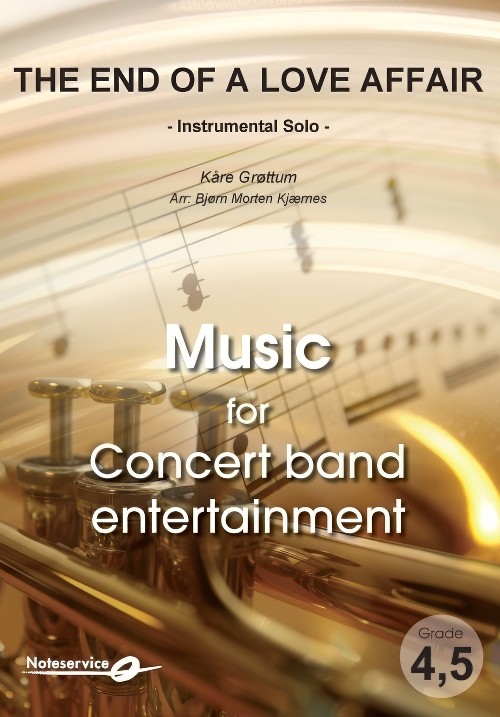 The End of a Love Affair (Flexible Instrument Solo with Concert Band - Score and Parts)