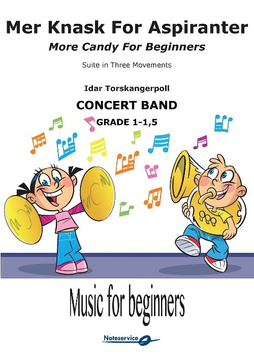 Mer knask for aspiranter (More Candy for Beginners) (Concert Band - Score and Parts)