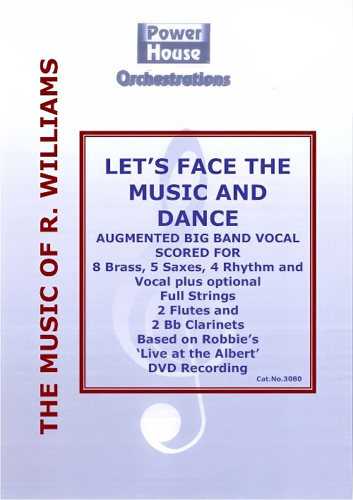 Let's Face the Music and Dance (Vocal Solo with Augmented Big Band - Score and Parts)