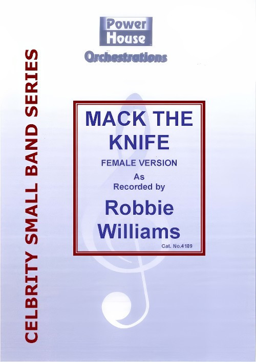 Mack the Knife (Vocal Solo with Small Band - Score and Parts)