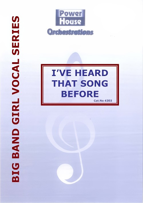 I've Heard That Song Before (Vocal Solo with Big Band - Score and Parts)