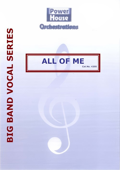 All of Me (Vocal Solo with Big Band - Score and Parts)