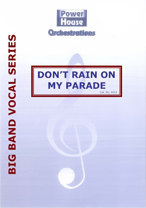 Don't Rain on My Parade (Vocal Solo with Big Band - Score and Parts)