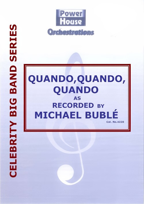 Quando, Quando, Quando (Vocal Solo with Big Band - Score and Parts)