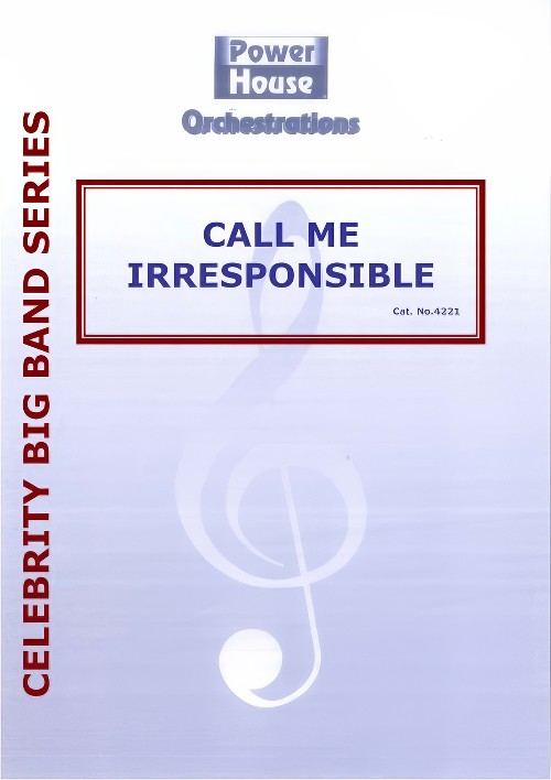 Call Me Irresponsible (Vocal Solo with Big Band - Score and Parts)