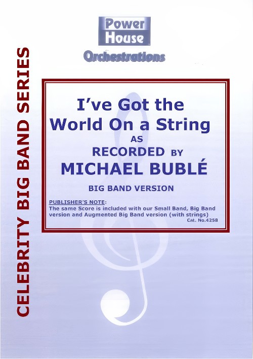 I've Got the World on a String (Vocal Solo with Big Band - Score and Parts)