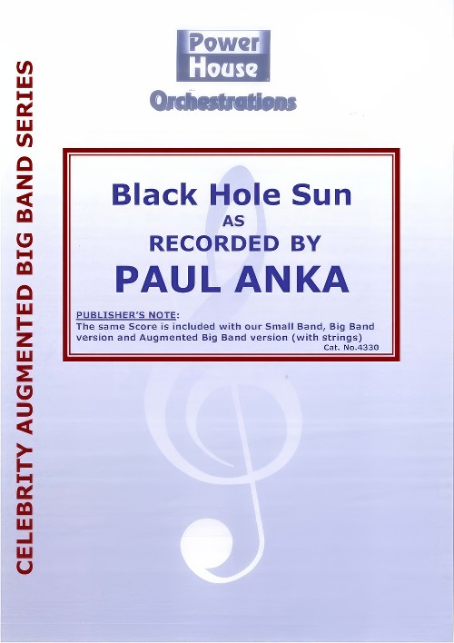 Black Hole Sun (Vocal Solo with Augmented Big Band - Score and Parts)