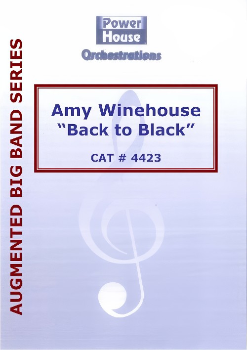 Back to Black (Vocal Solo with Augmented Big Band - Score and Parts)