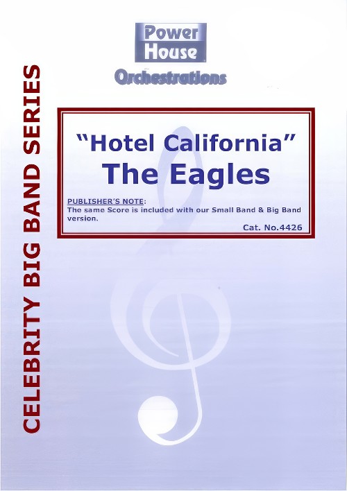 Hotel California (Vocal Solo with Big Band - Score and Parts)