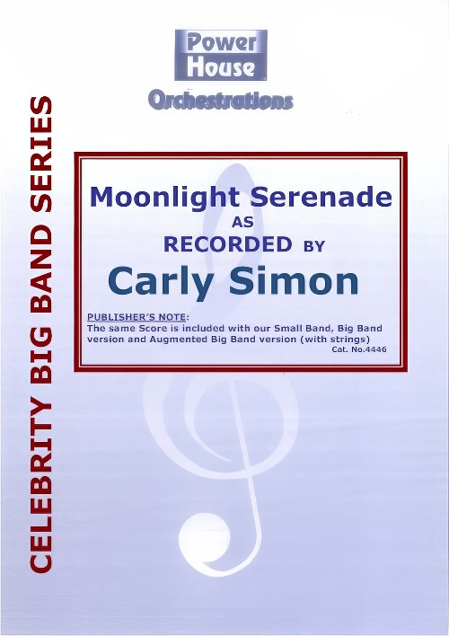 Moonlight Serenade (Vocal Solo with Big Band - Score and Parts)