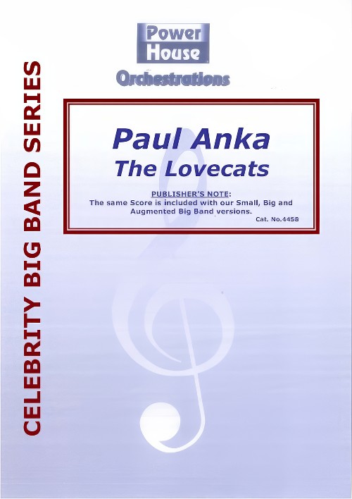 Lovecats (Big Band Vocal Chart - Score and Parts)