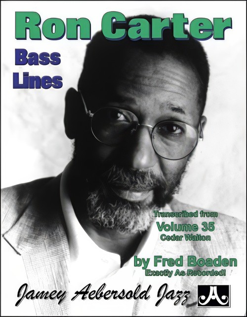 Ron Carter Bass Lines - Cedar Walton Volume 35