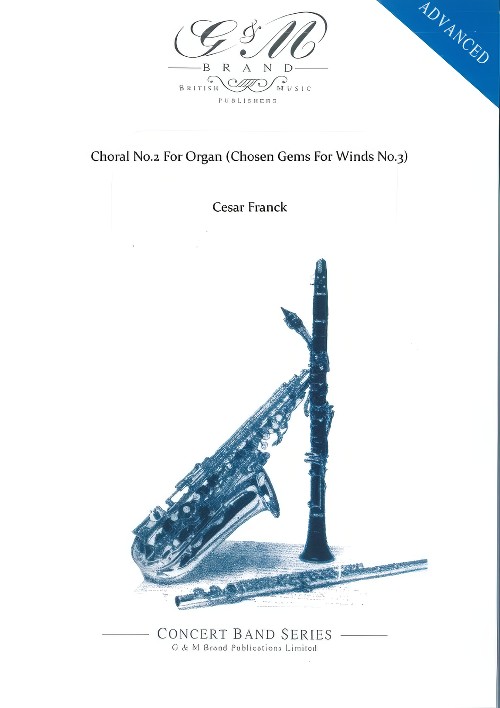 Choral No.2 For Organ (Chosen Gems For Winds No.3) (Concert Band - Score and Parts)