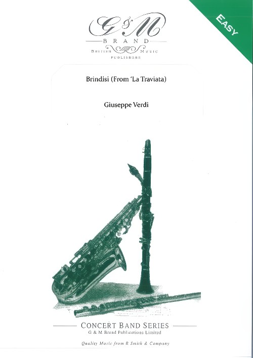 Brindisi (From La Traviata) (Clarinet/Bassoon Or Cornet/Euphonium Duet) (Concert Band - Score and Parts)