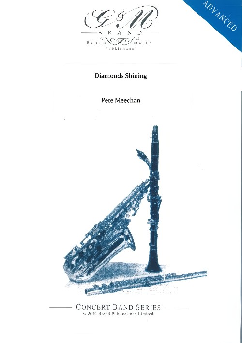 Crazy Diamonds Shining (Concerto For Saxophone, Or Bb Clarinet, Wind Ensemble And Percussion) (Concert Band - Score and Parts)